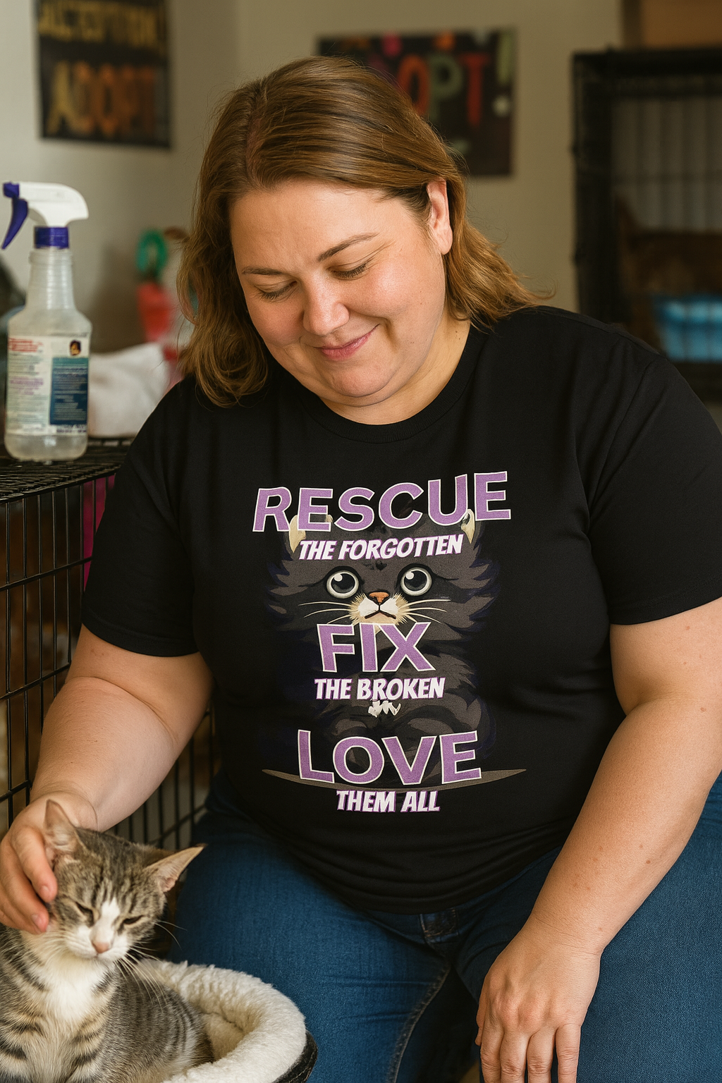 RESCUE THE FORGOTTEN, FIX THE BROKEN, LOVE THEM ALL