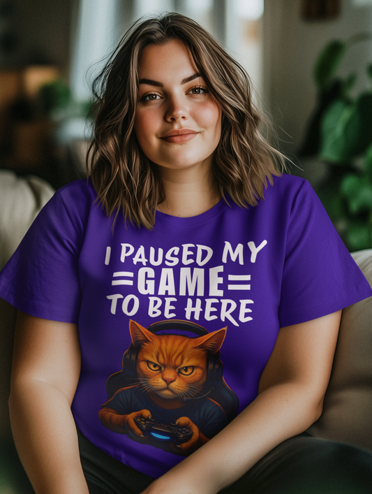 I PAUSED MY GAME TO BE HERE