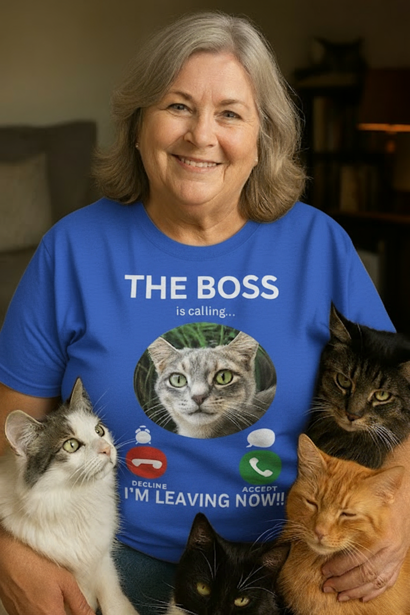 THE BOSS IS CALLING (FRONT & BACK)