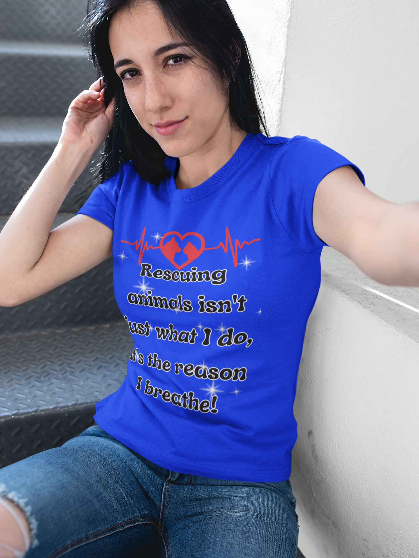 RESCUING ANIMALS ISN'T JUST WHAT I DO, IT'S THE REASON I BREATHE