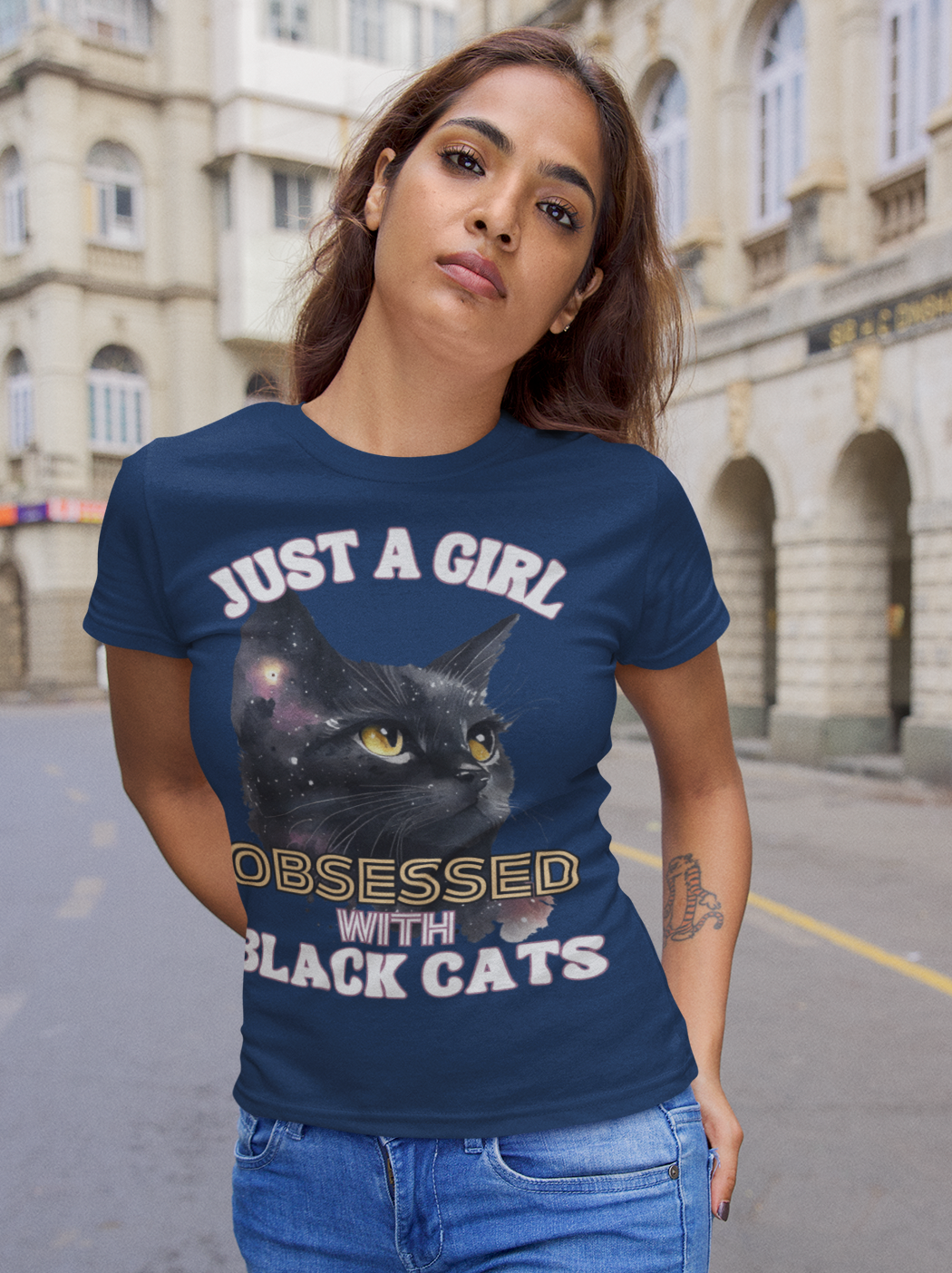 Just A Girl Obsessed with Black Cats