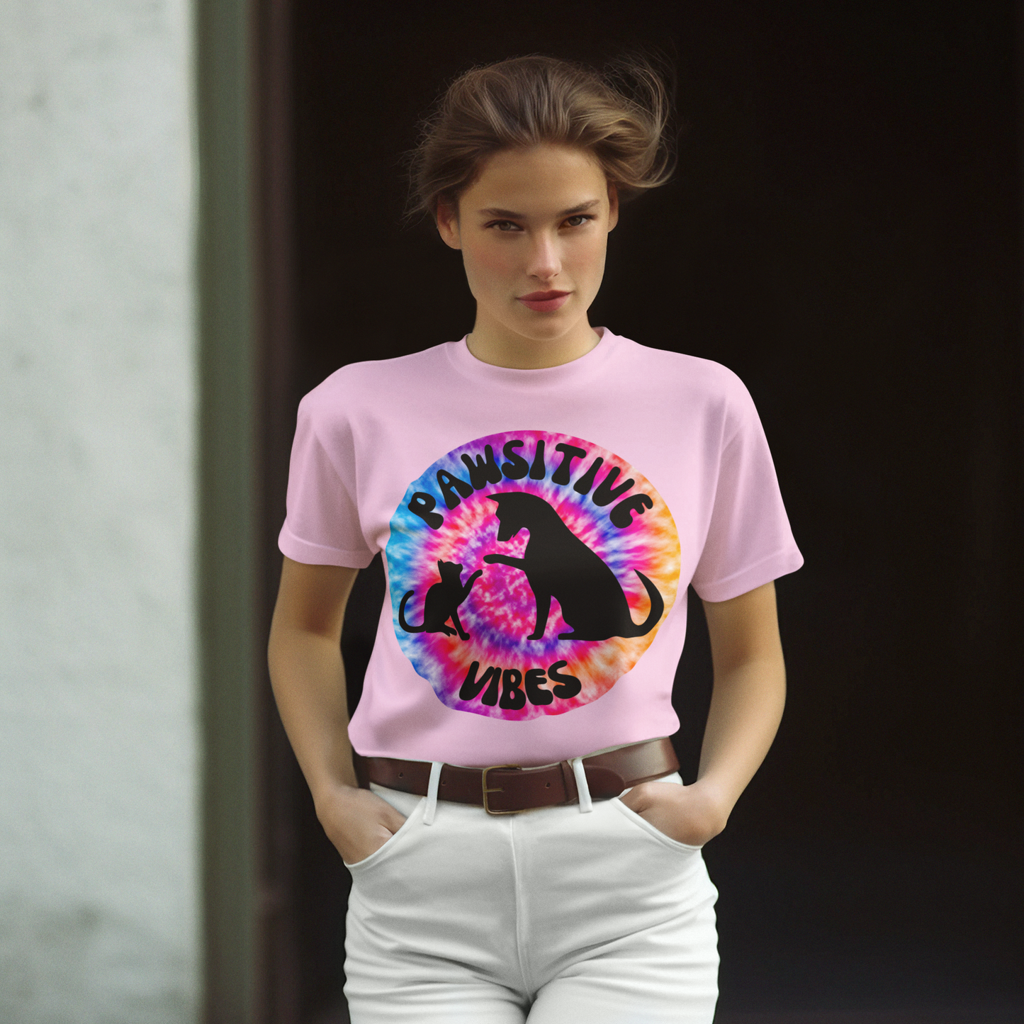 Pawsitive Vibes Cat and Dog