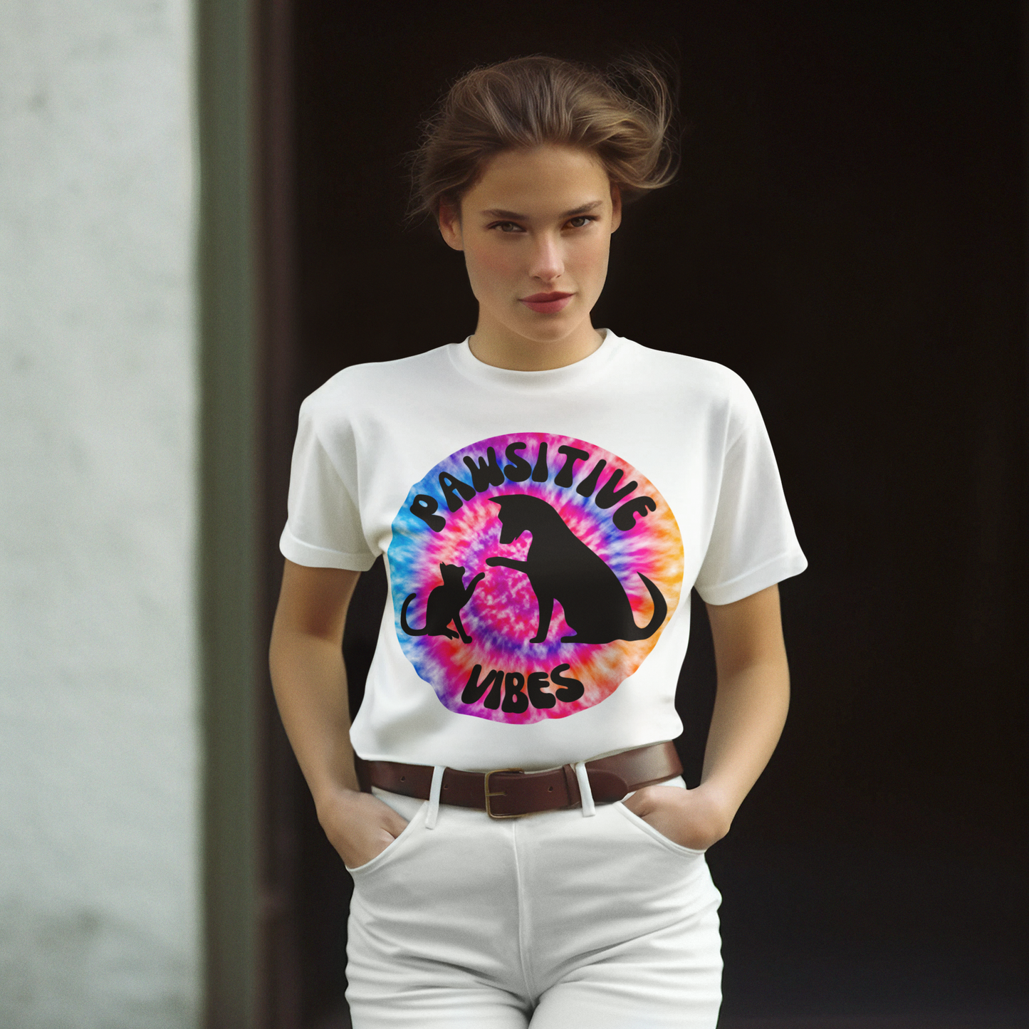 Pawsitive Vibes Cat and Dog