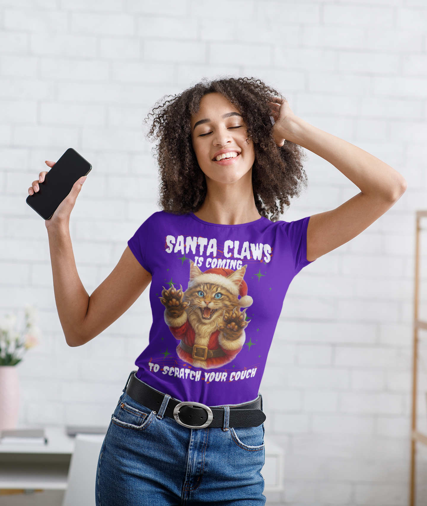 Santa Claws Is Coming, To Scratch Your Couch