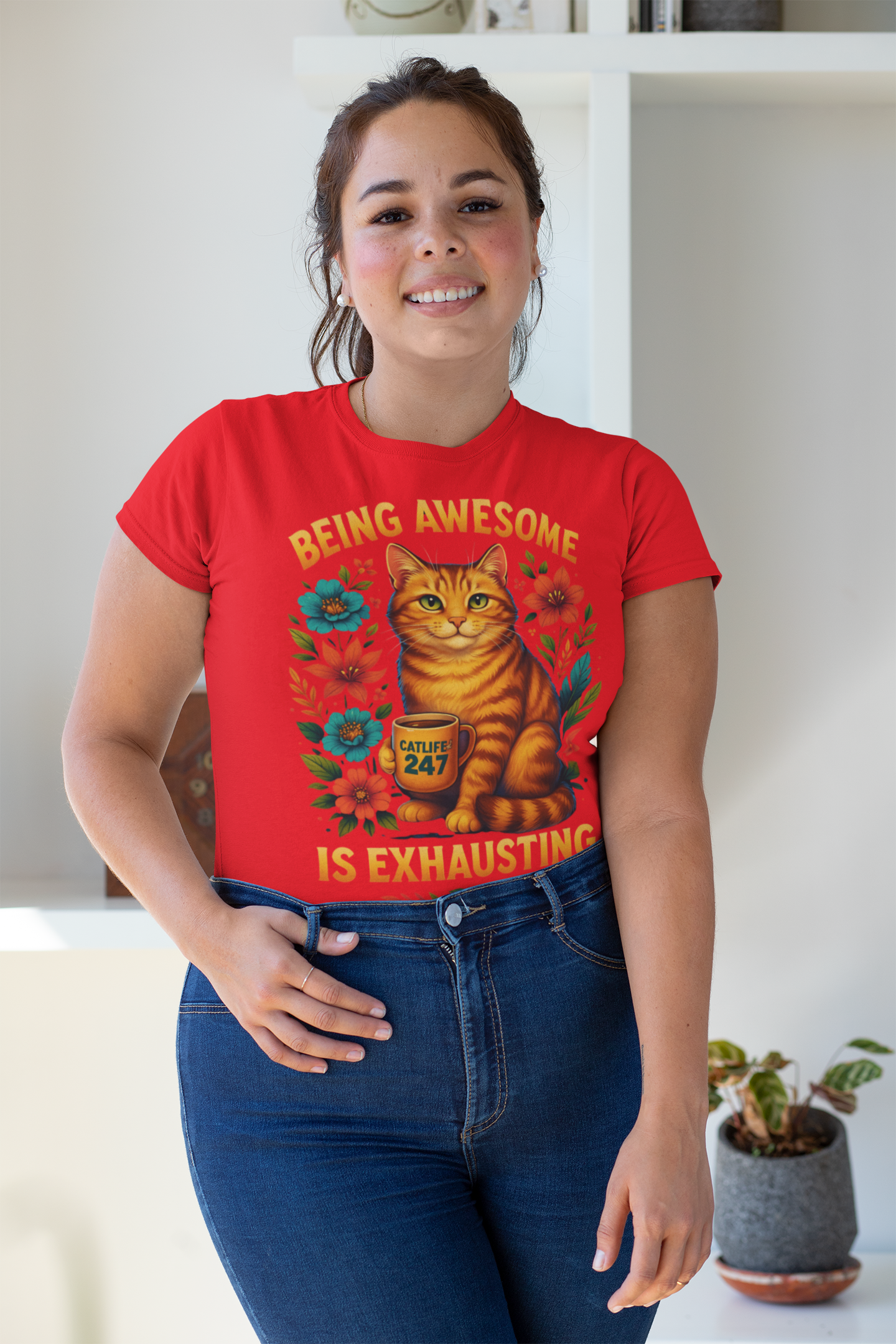 BEING AWESOME IS EXHAUSTING