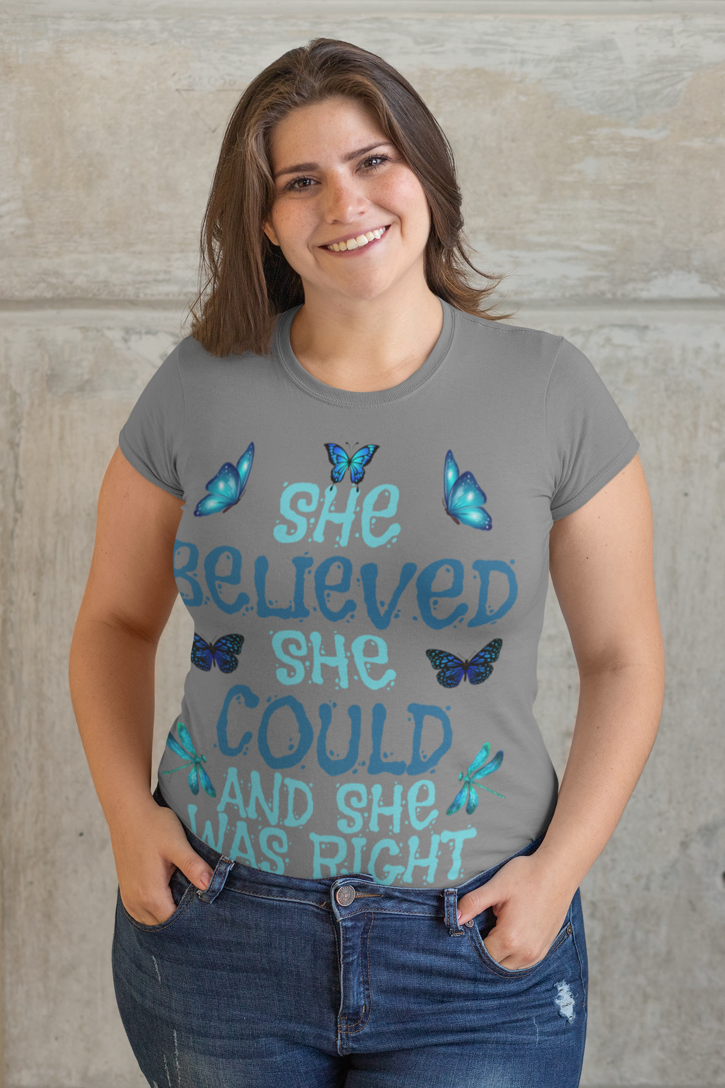 She Believed She Could and She Was Right