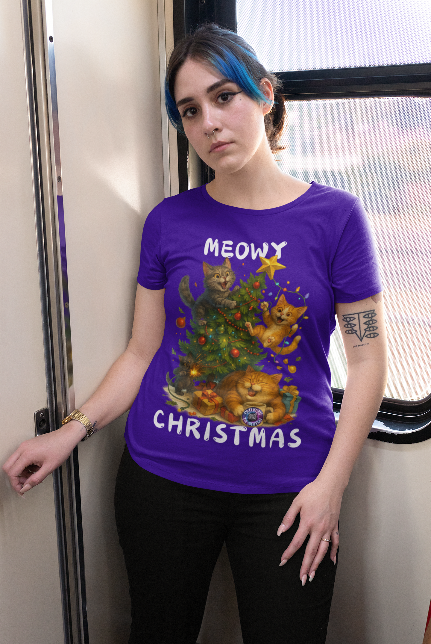 Meowy Christmas Cats