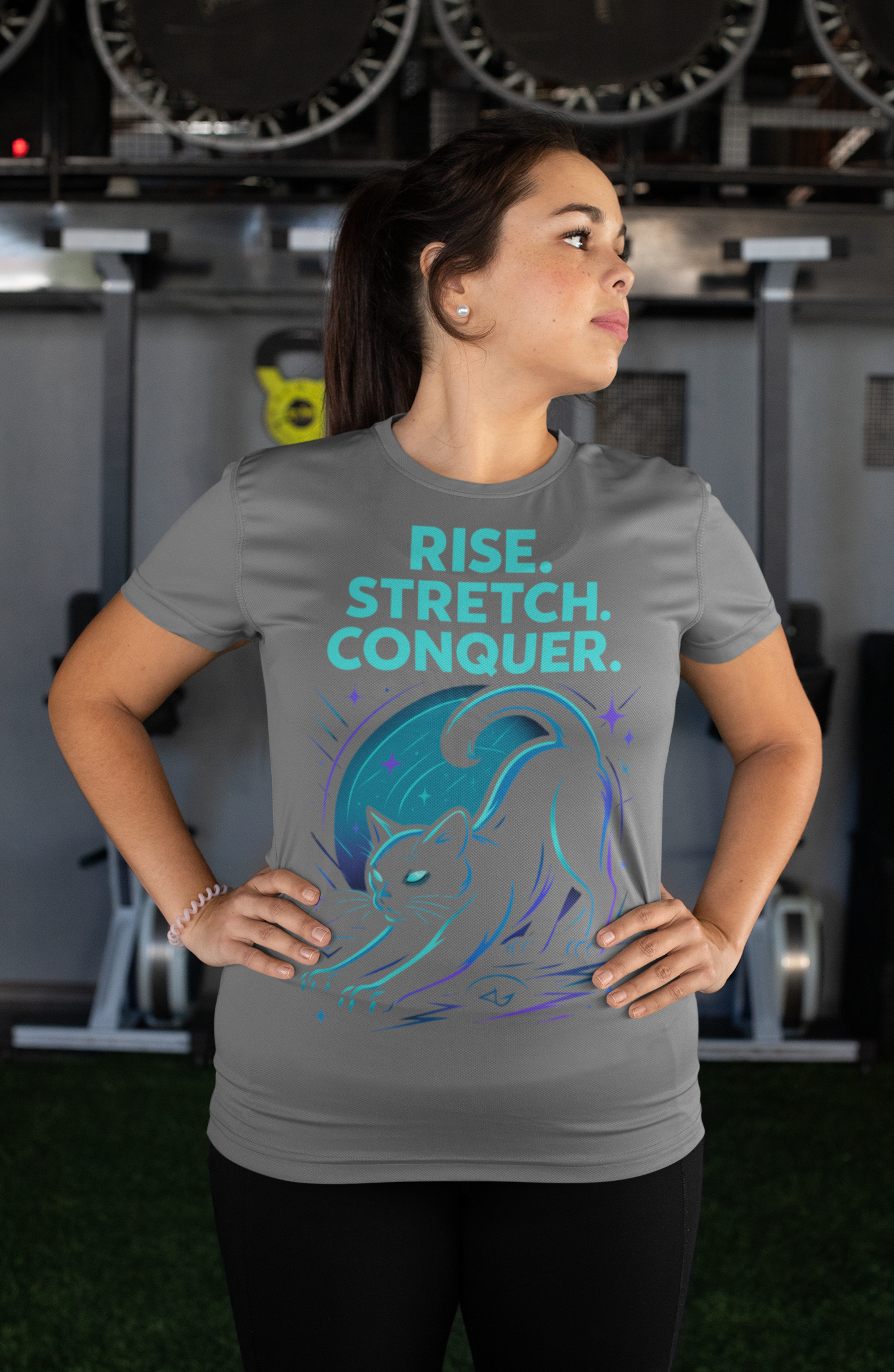 RISE, STRETCH, CONQUER