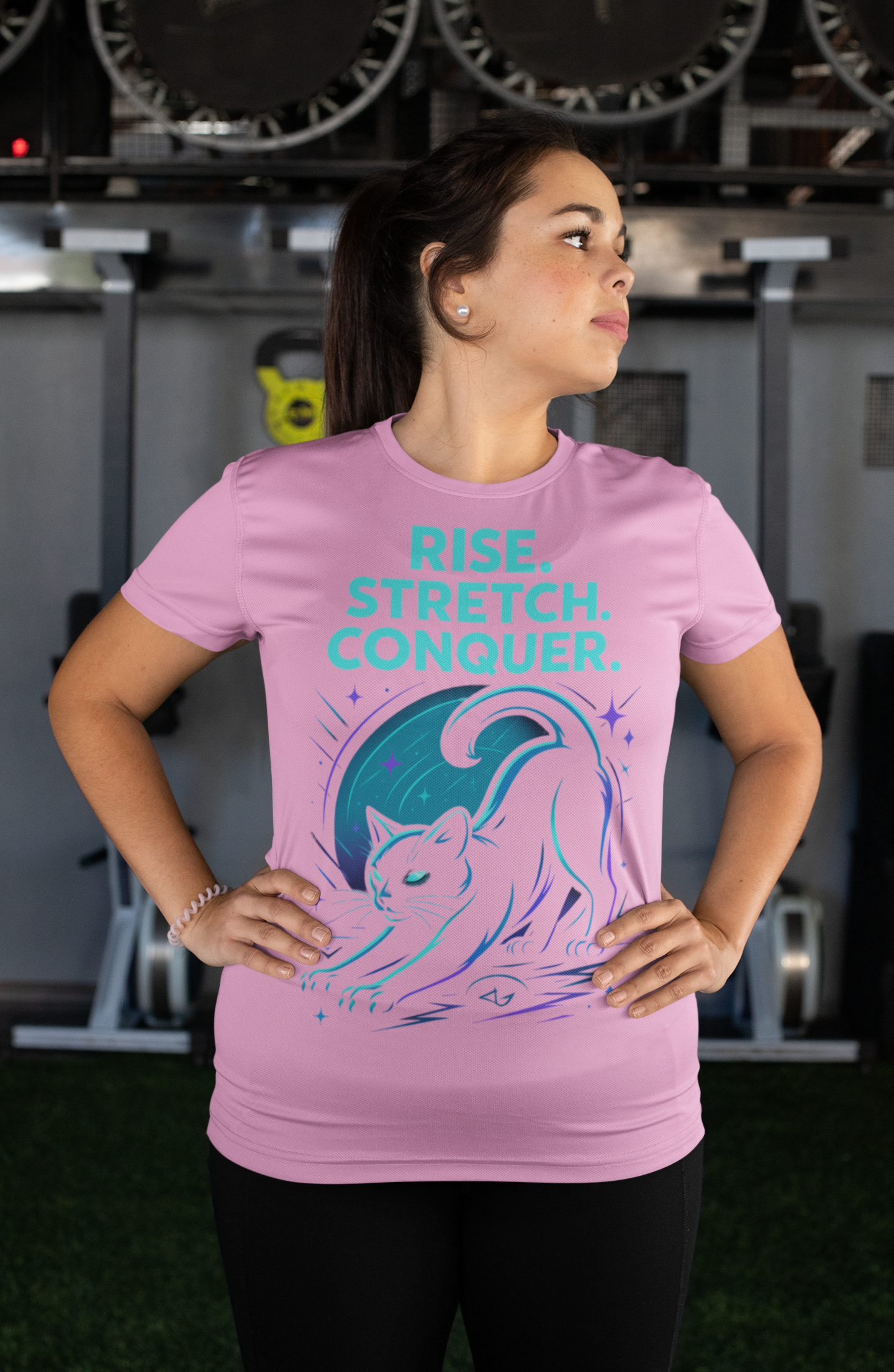 RISE, STRETCH, CONQUER