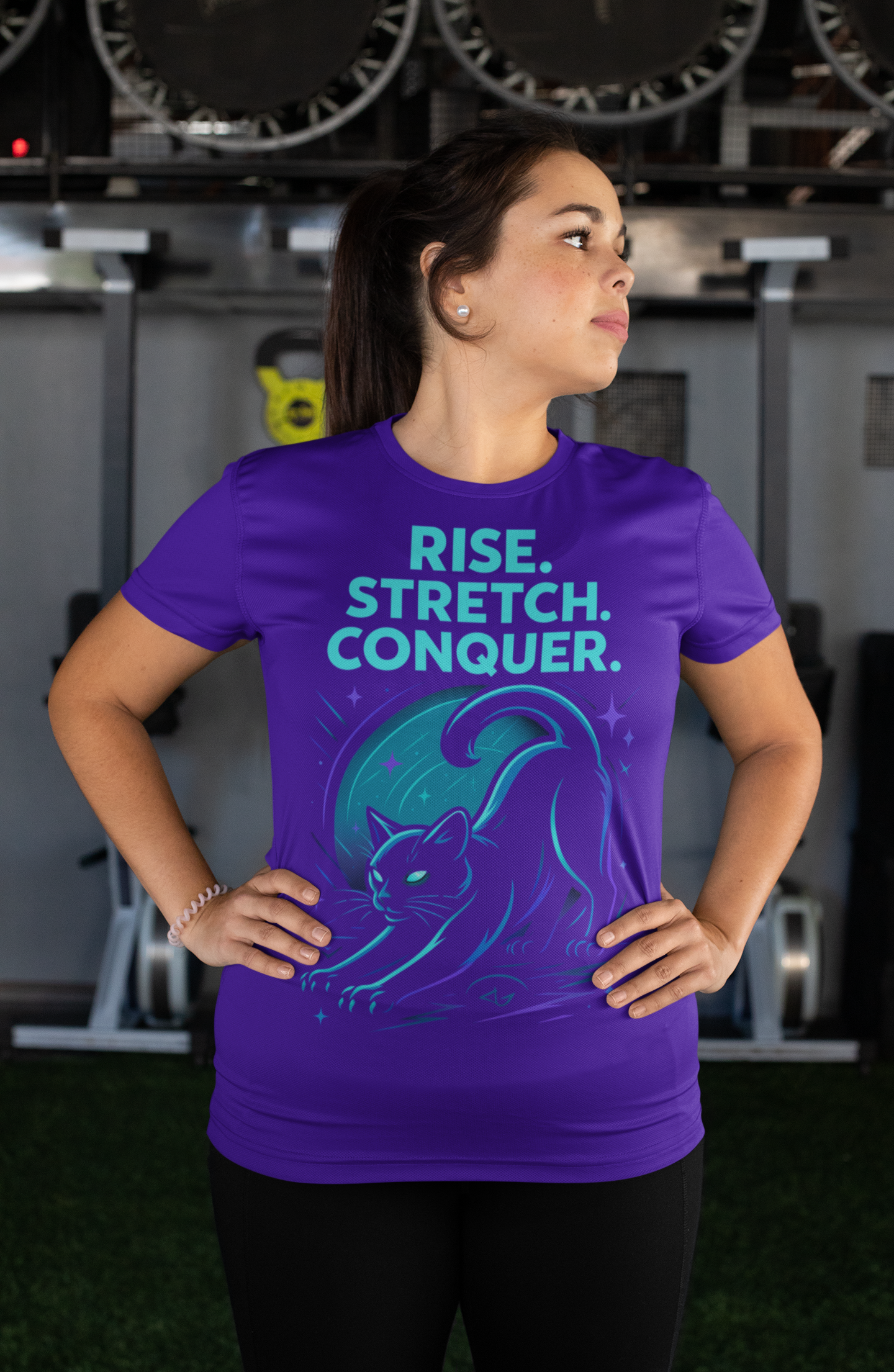 RISE, STRETCH, CONQUER