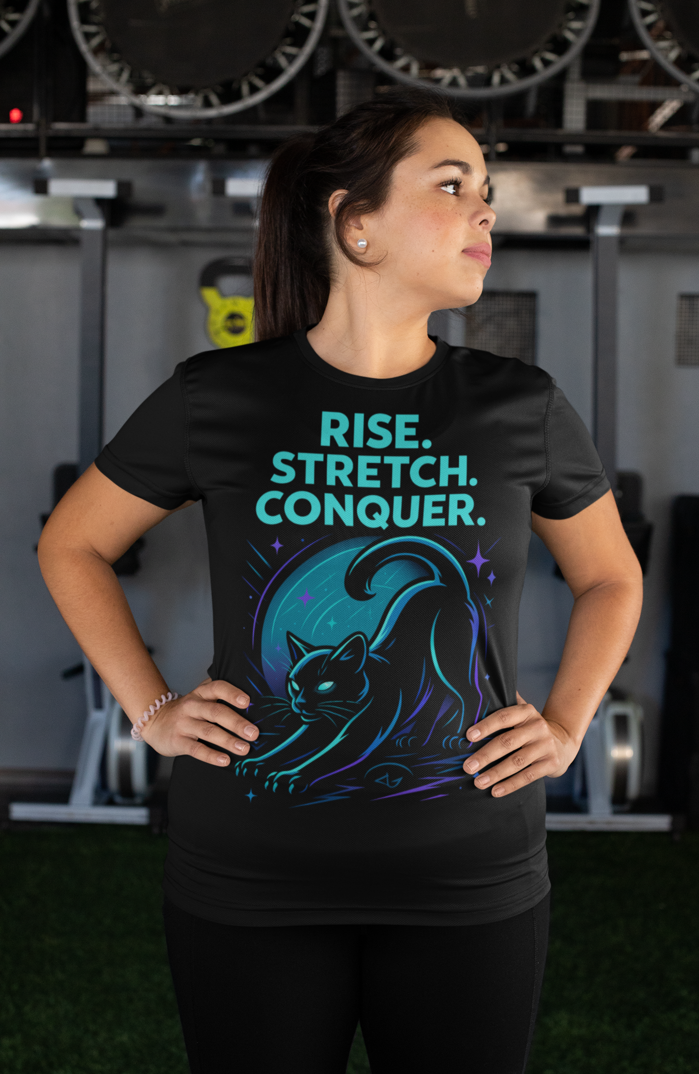 RISE, STRETCH, CONQUER