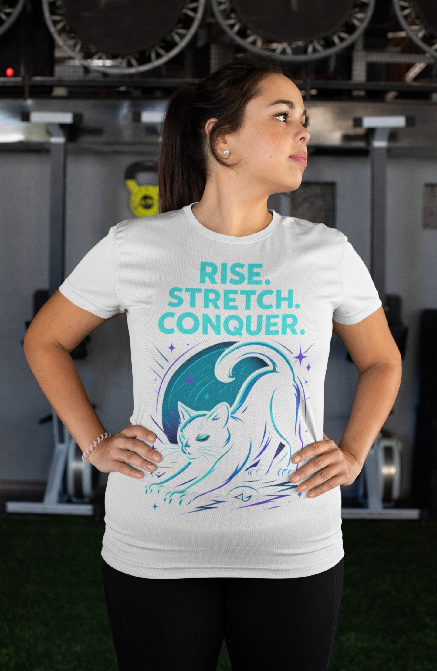 RISE, STRETCH, CONQUER