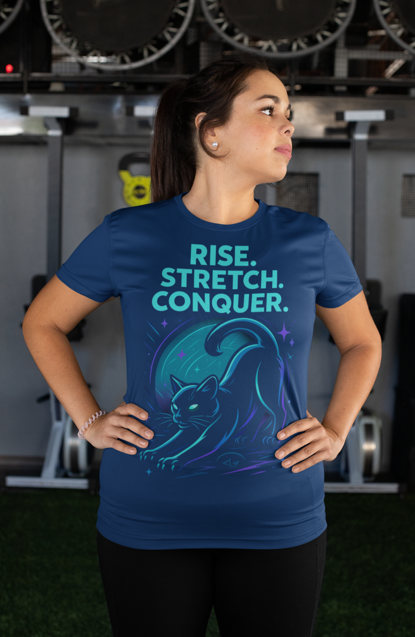 RISE, STRETCH, CONQUER