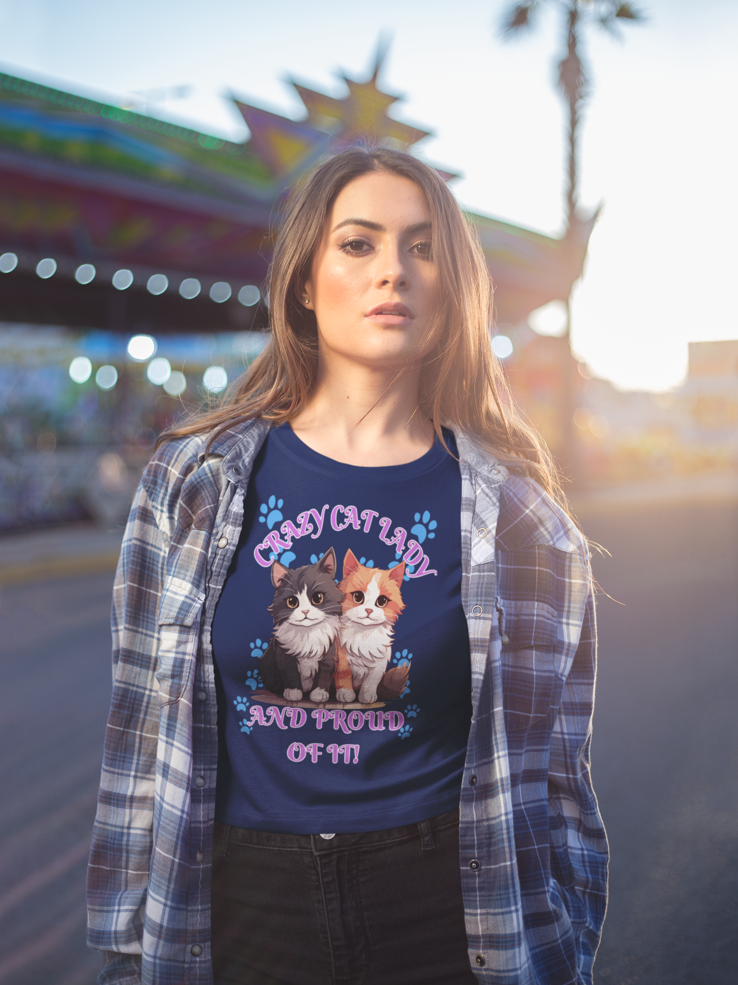 CRAZY CAT LADY AND PROUD OF IT