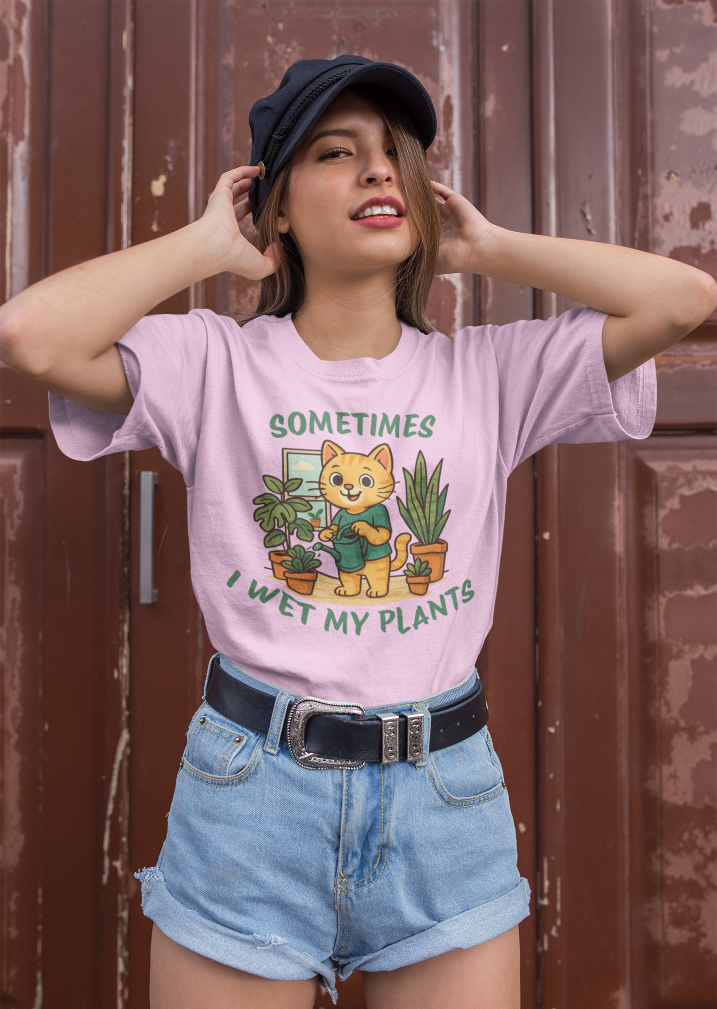 SOMETIMES I WET MY PLANTS