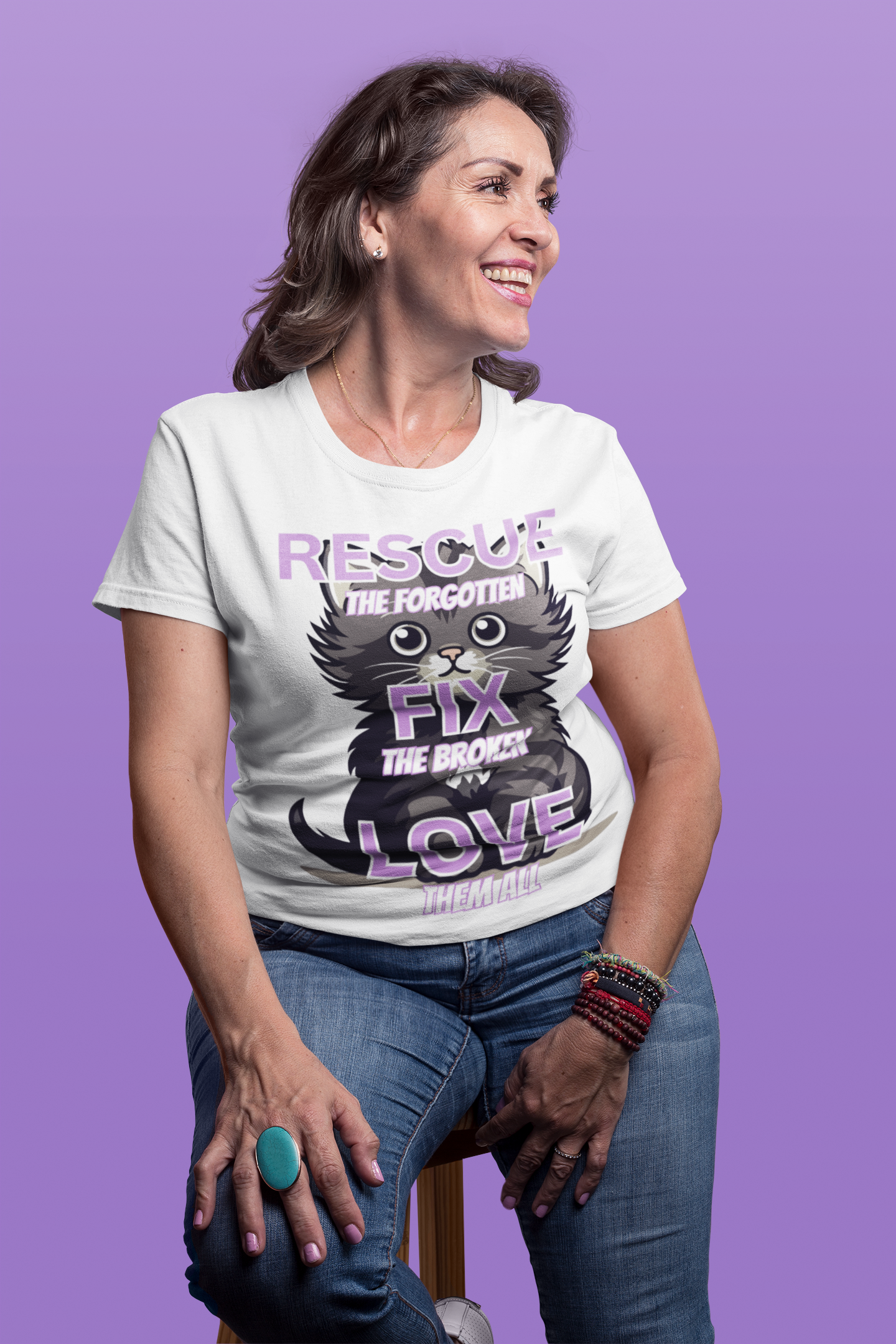 RESCUE THE FORGOTTEN, FIX THE BROKEN, LOVE THEM ALL