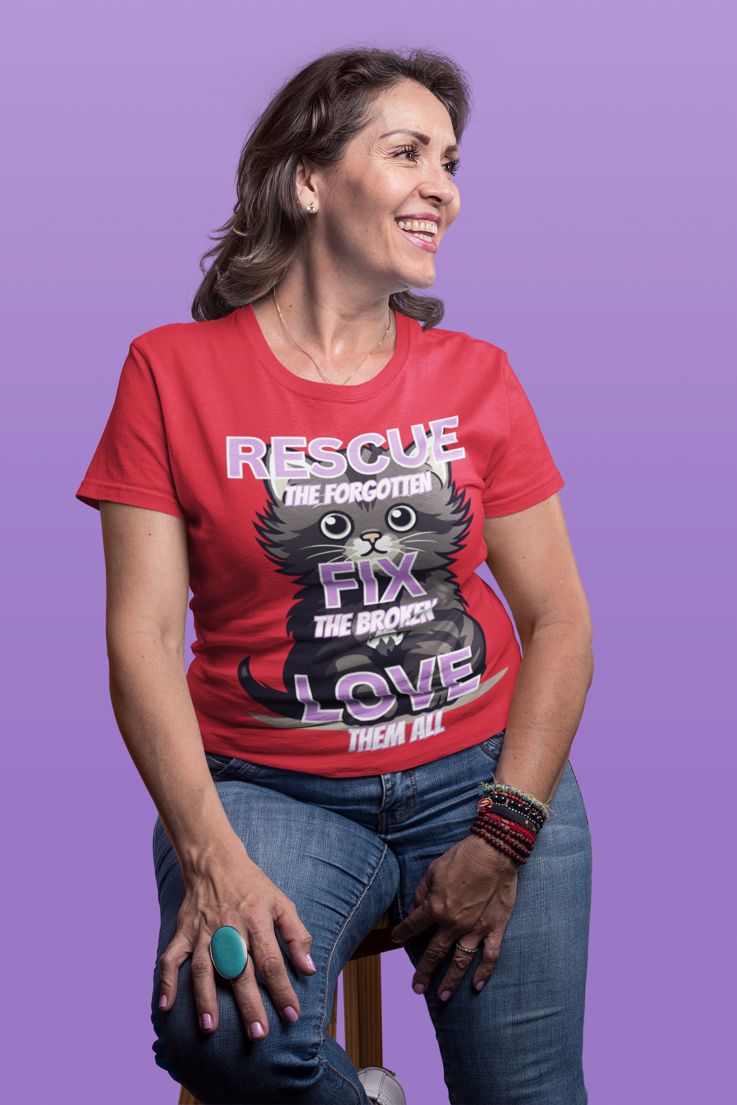 RESCUE THE FORGOTTEN, FIX THE BROKEN, LOVE THEM ALL