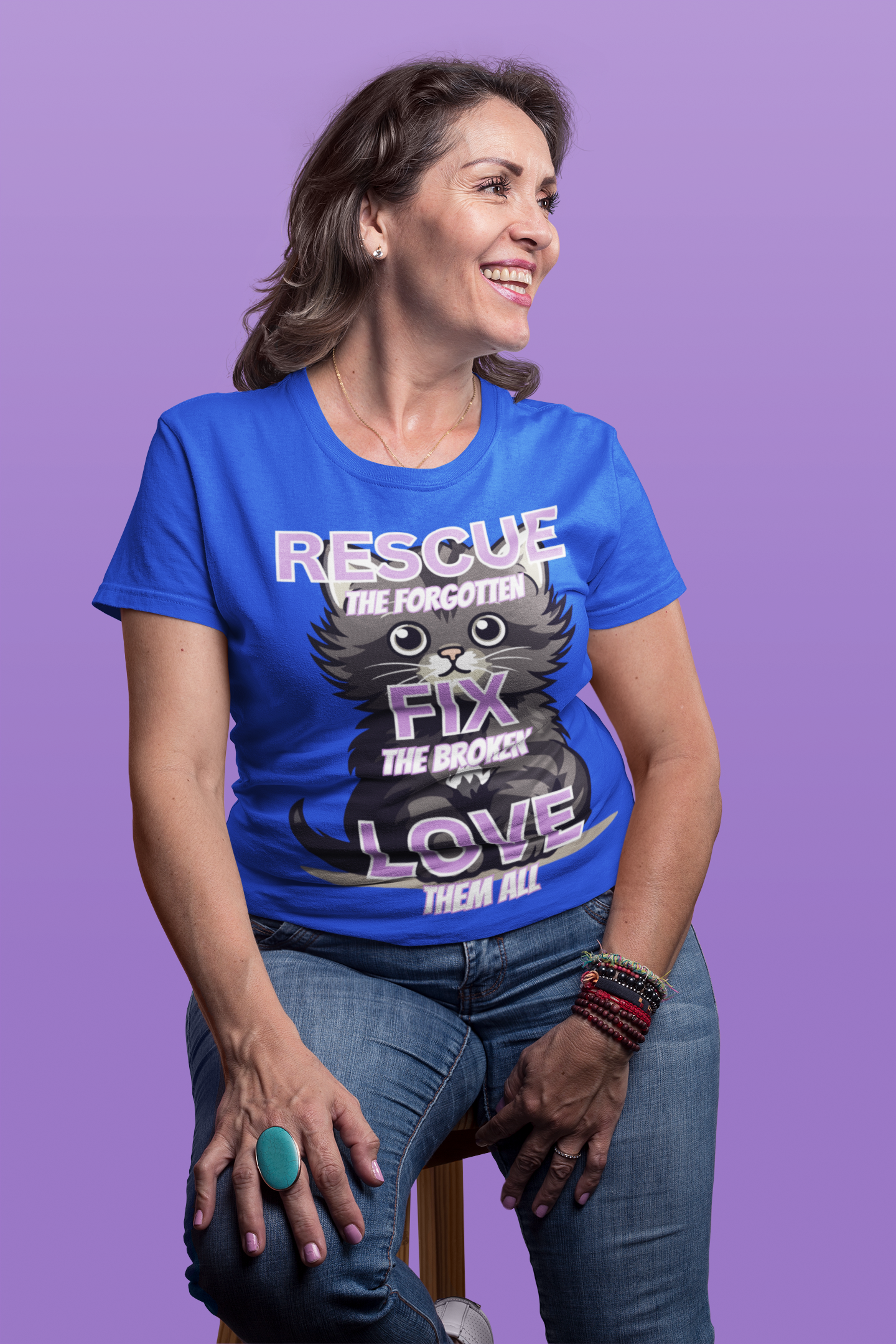 RESCUE THE FORGOTTEN, FIX THE BROKEN, LOVE THEM ALL