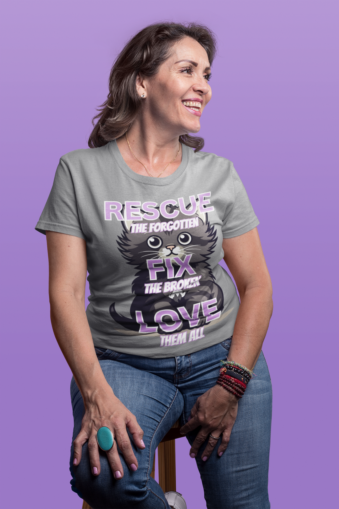 RESCUE THE FORGOTTEN, FIX THE BROKEN, LOVE THEM ALL