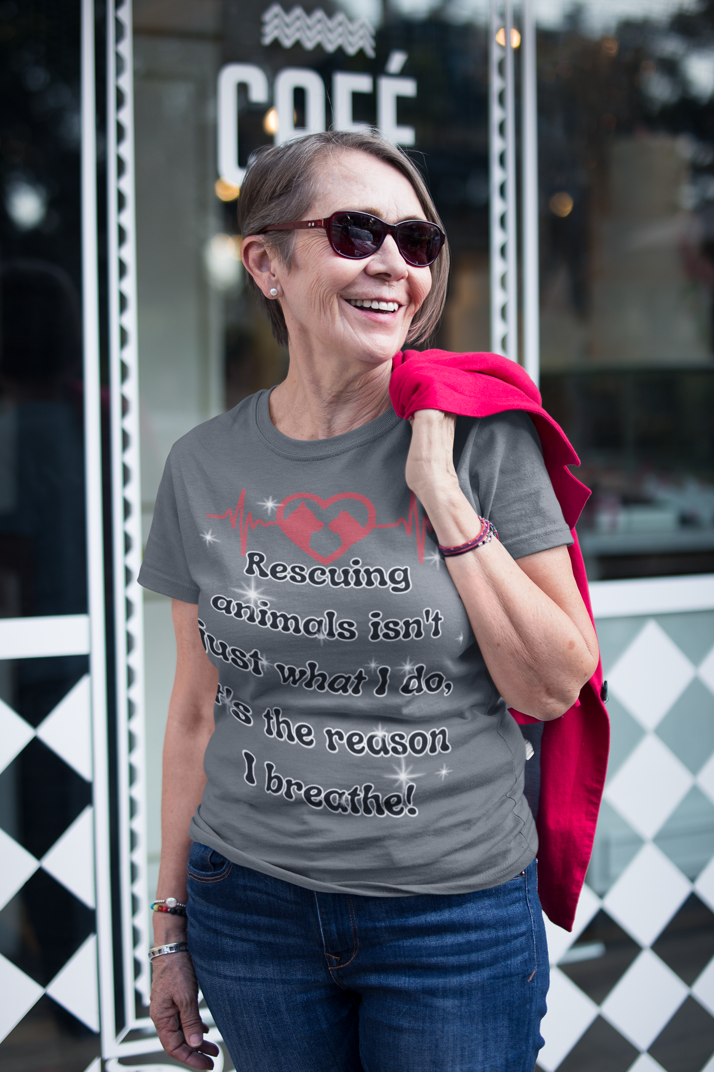 RESCUING ANIMALS ISN'T JUST WHAT I DO, IT'S THE REASON I BREATHE