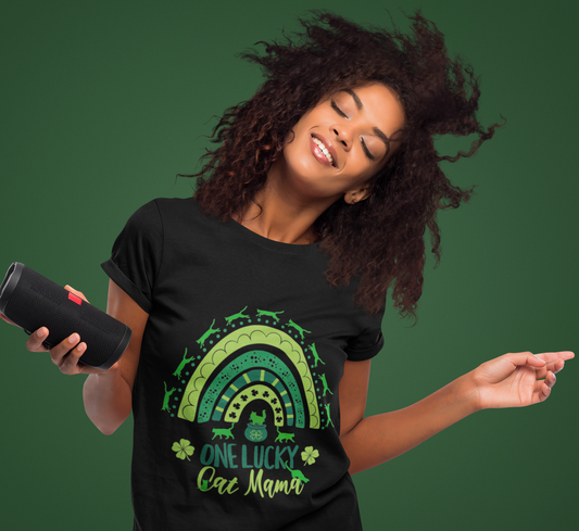 ONE LUCKY CAT MAMA