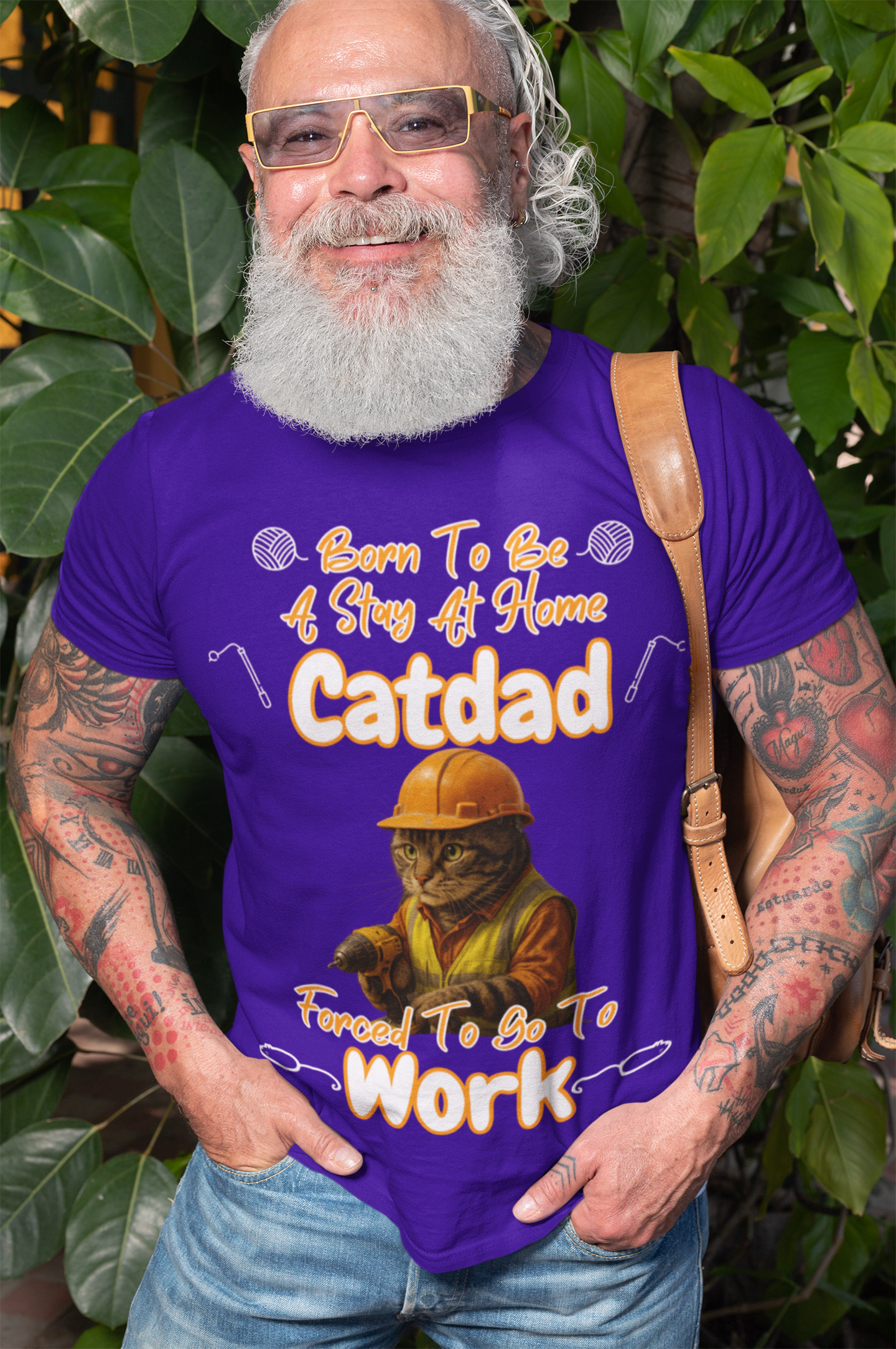 BORN TO BE A STAY AT HOME CATDAD, FORCED TO GO TO WORK