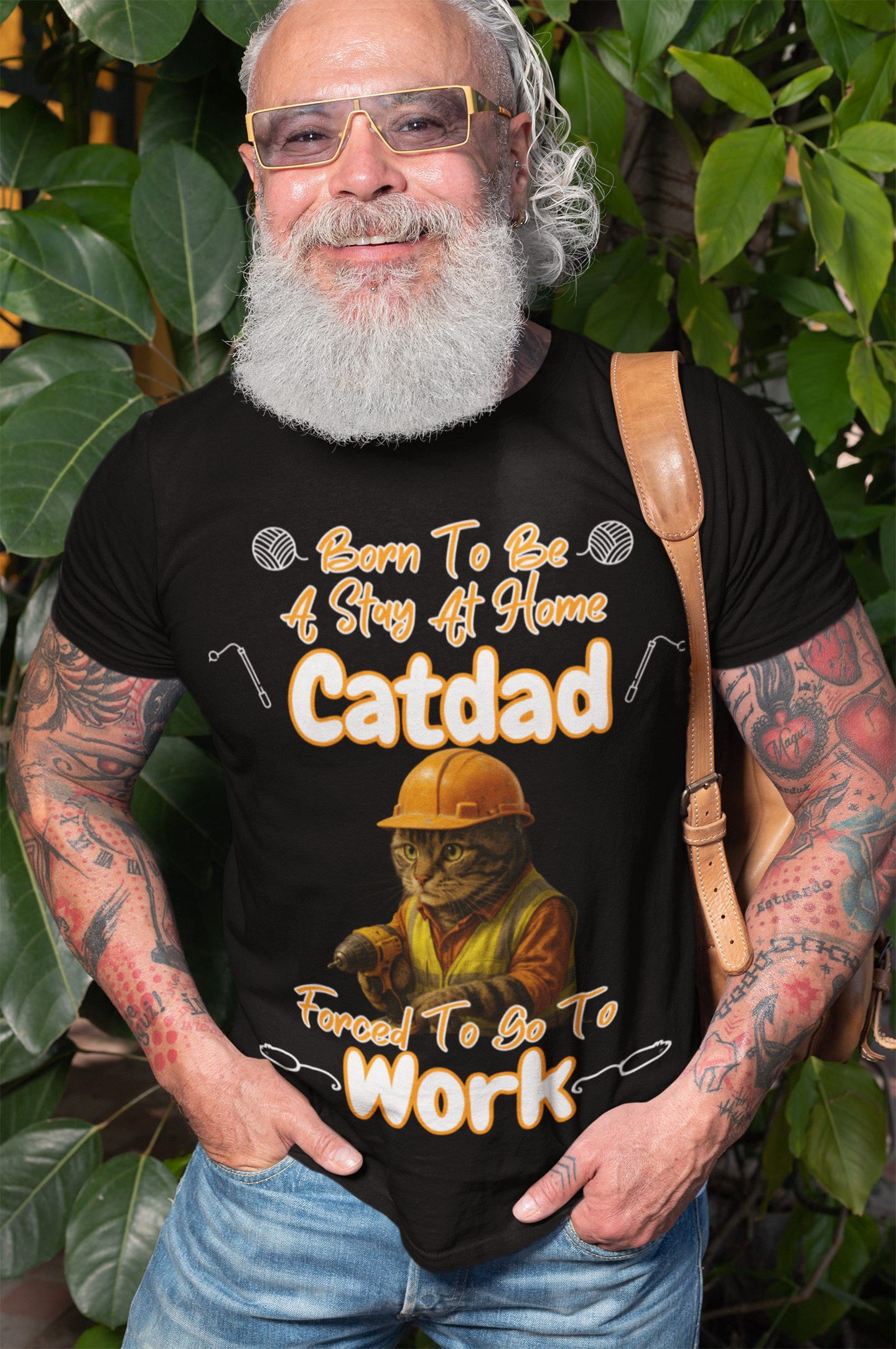 BORN TO BE A STAY AT HOME CATDAD, FORCED TO GO TO WORK