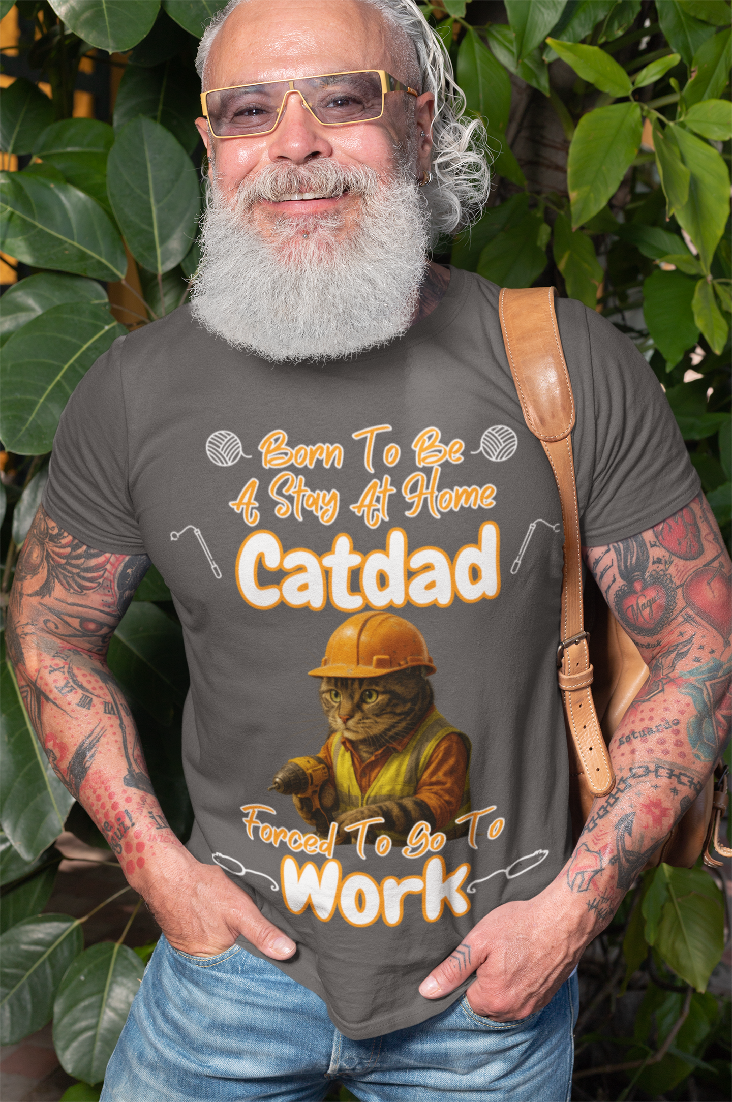 BORN TO BE A STAY AT HOME CATDAD, FORCED TO GO TO WORK