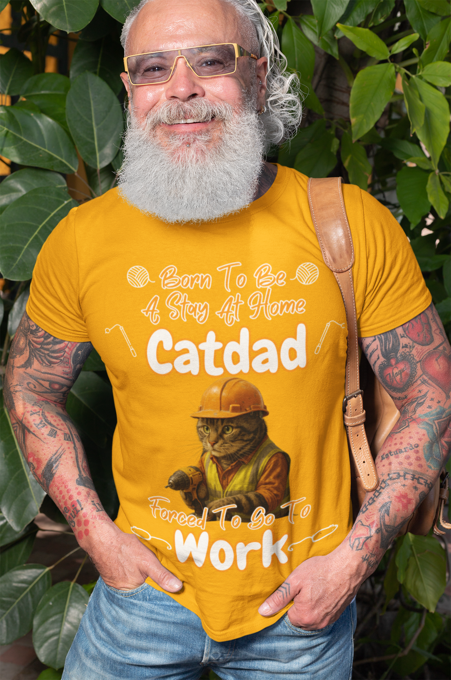 BORN TO BE A STAY AT HOME CATDAD, FORCED TO GO TO WORK