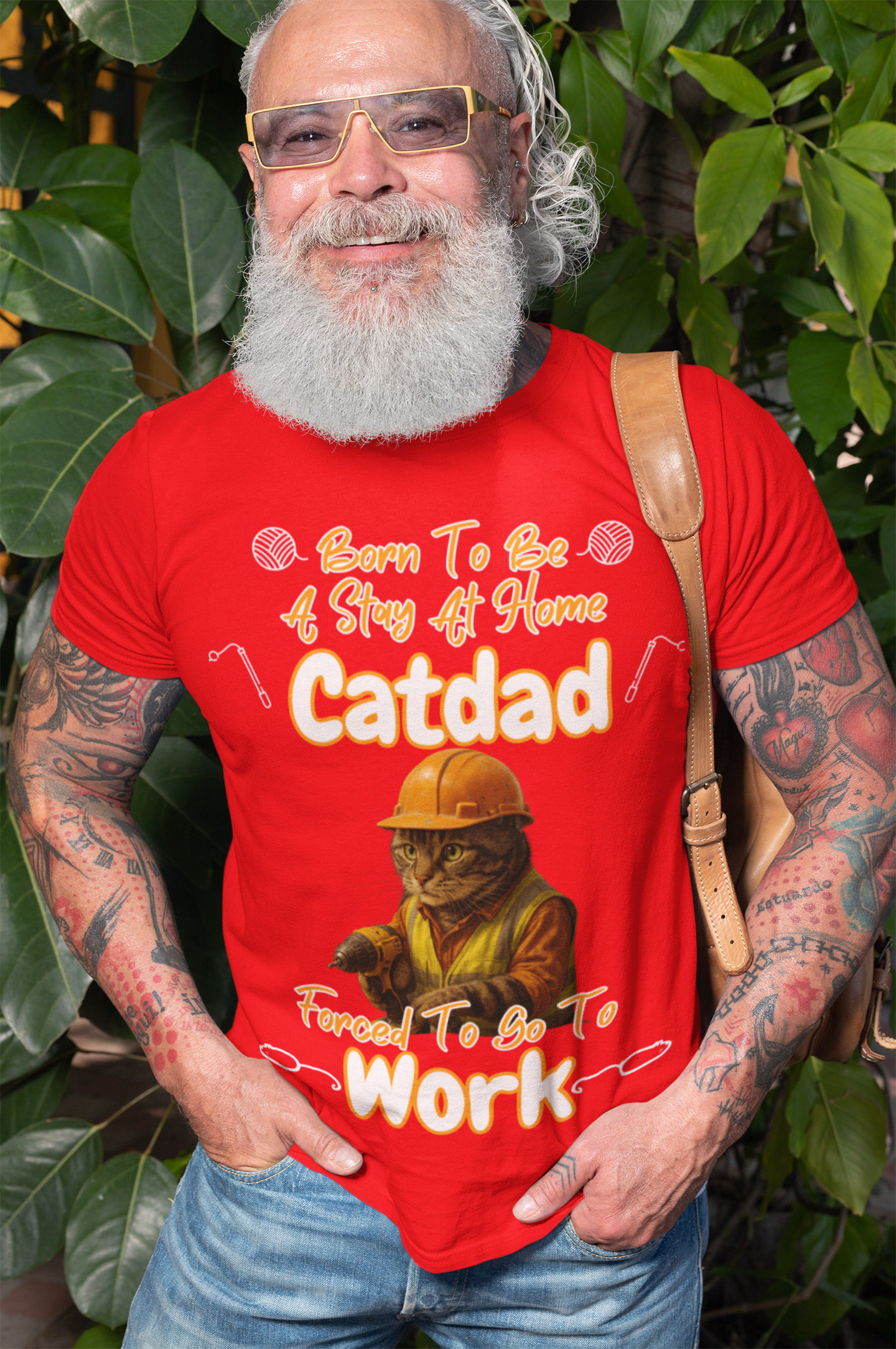 BORN TO BE A STAY AT HOME CATDAD, FORCED TO GO TO WORK