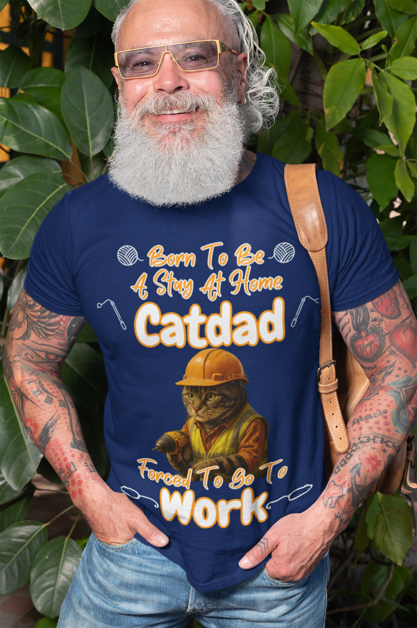 BORN TO BE A STAY AT HOME CATDAD, FORCED TO GO TO WORK