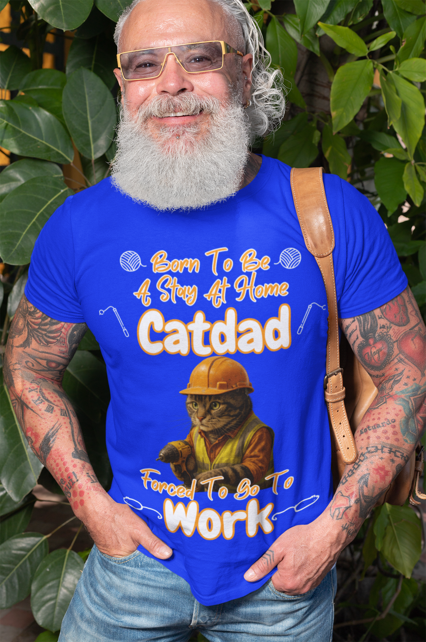 BORN TO BE A STAY AT HOME CATDAD, FORCED TO GO TO WORK