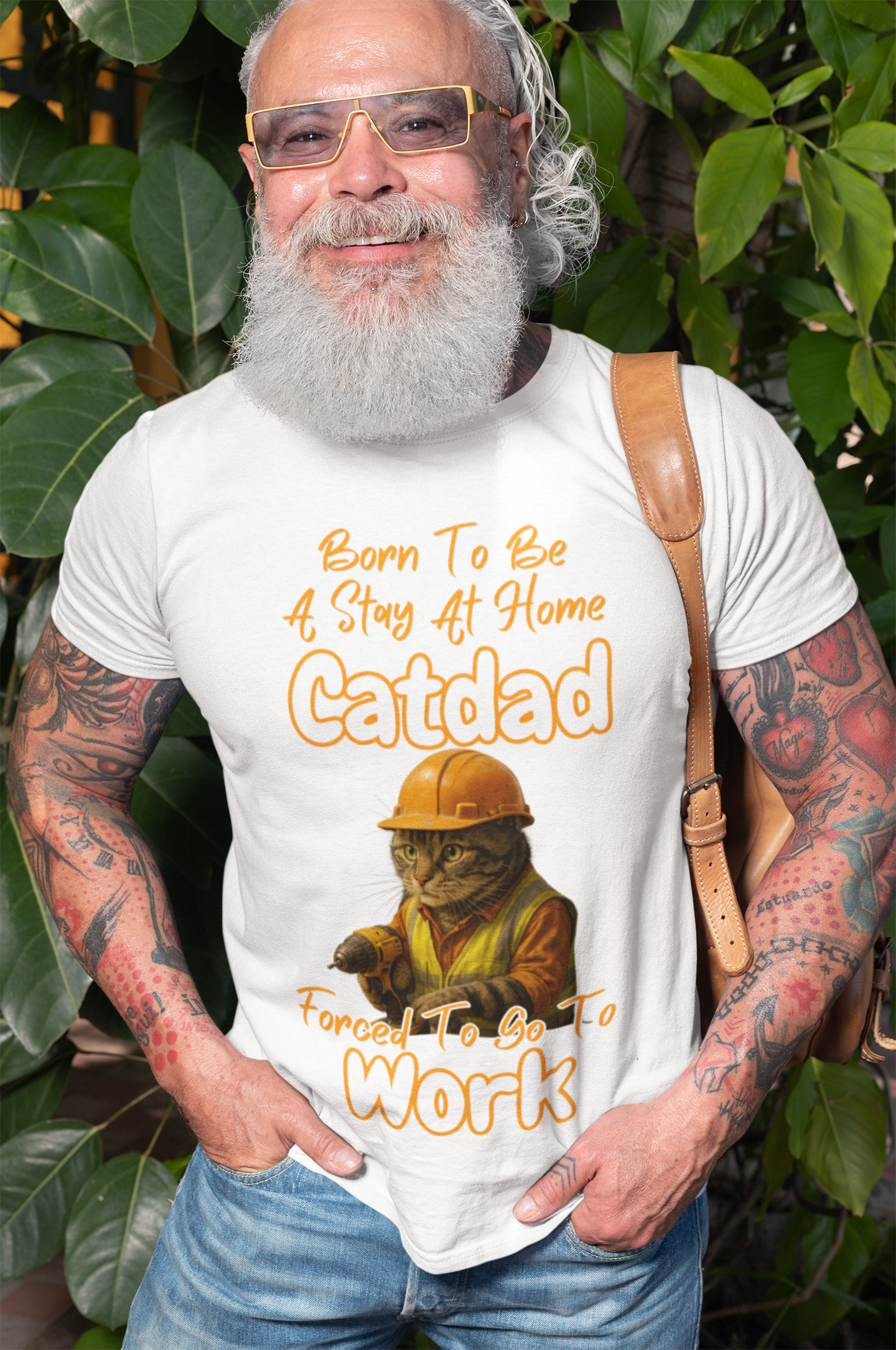 BORN TO BE A STAY AT HOME CATDAD, FORCED TO GO TO WORK