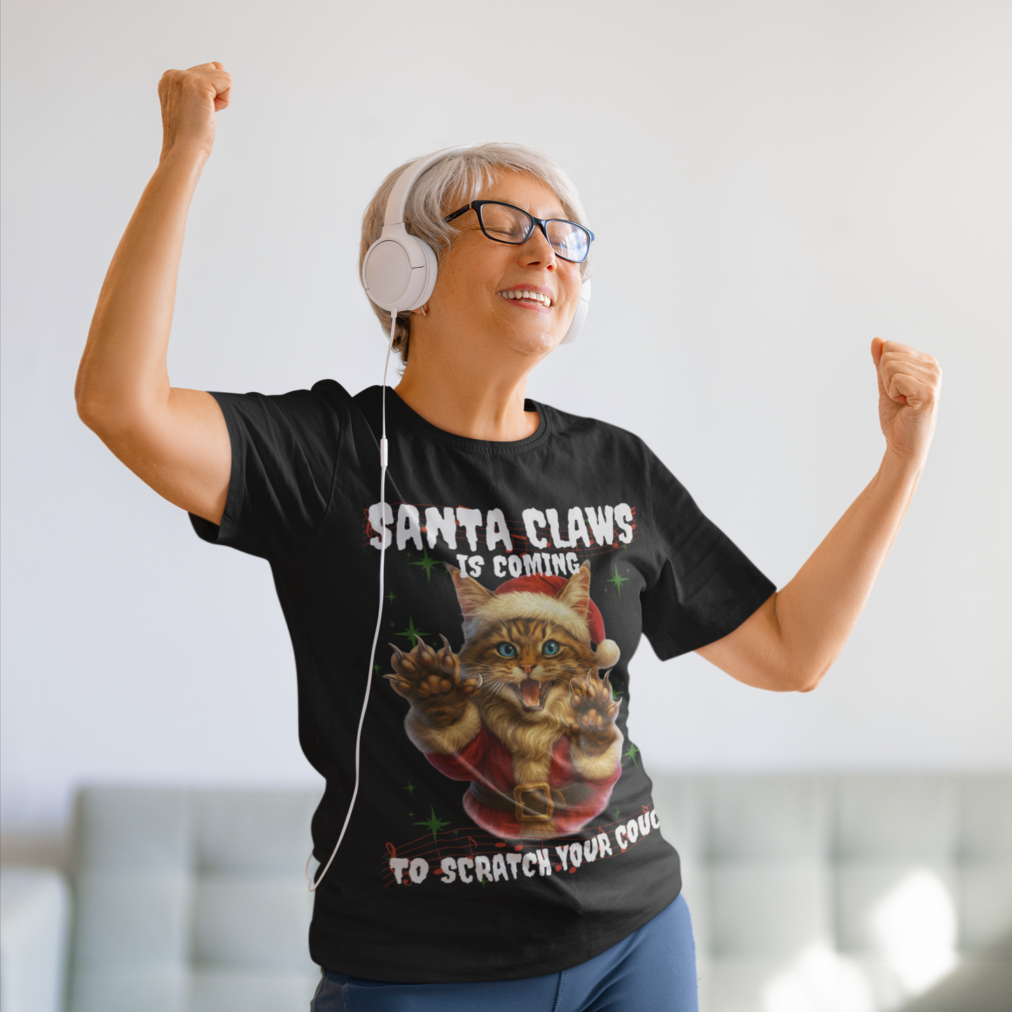 Santa Claws Is Coming, To Scratch Your Couch