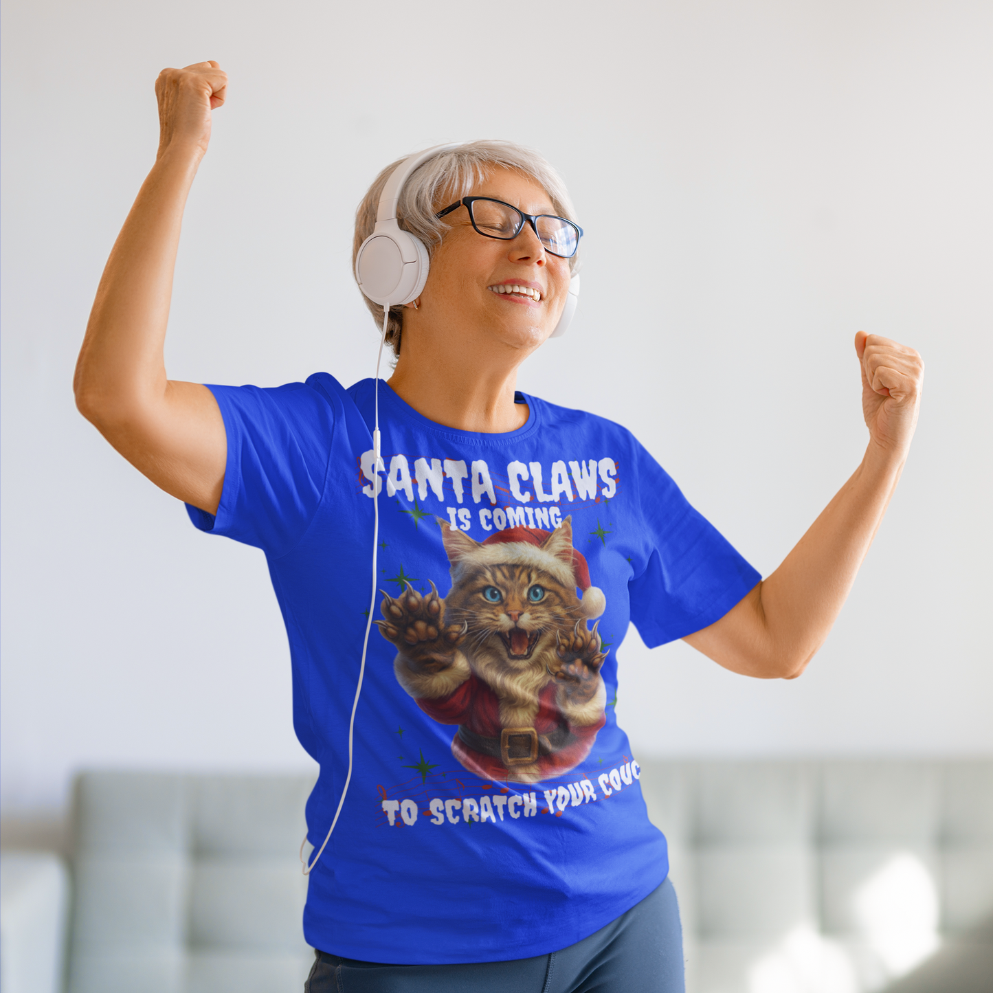 Santa Claws Is Coming, To Scratch Your Couch