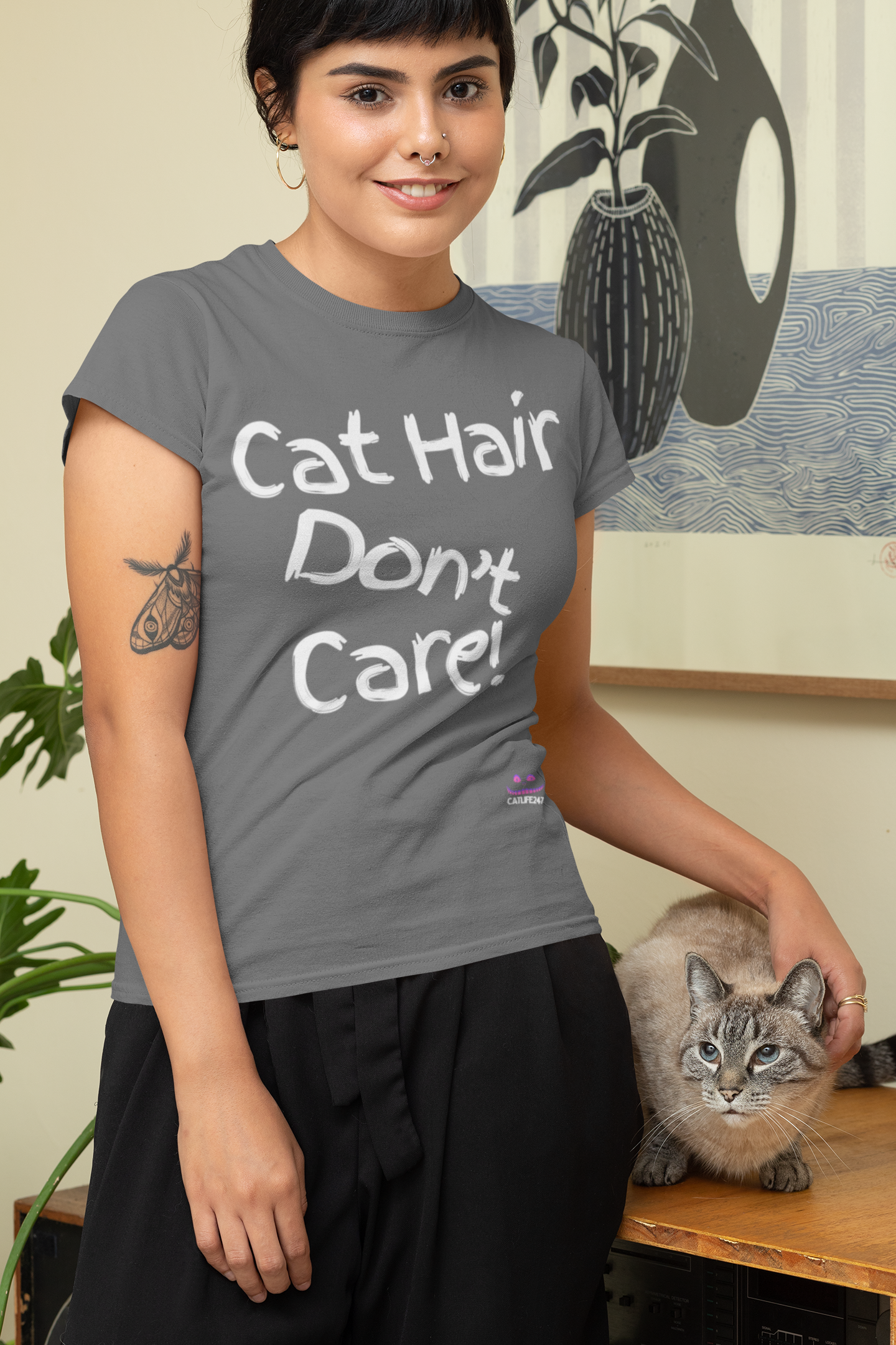 CAT HAIR, DON'T CARE