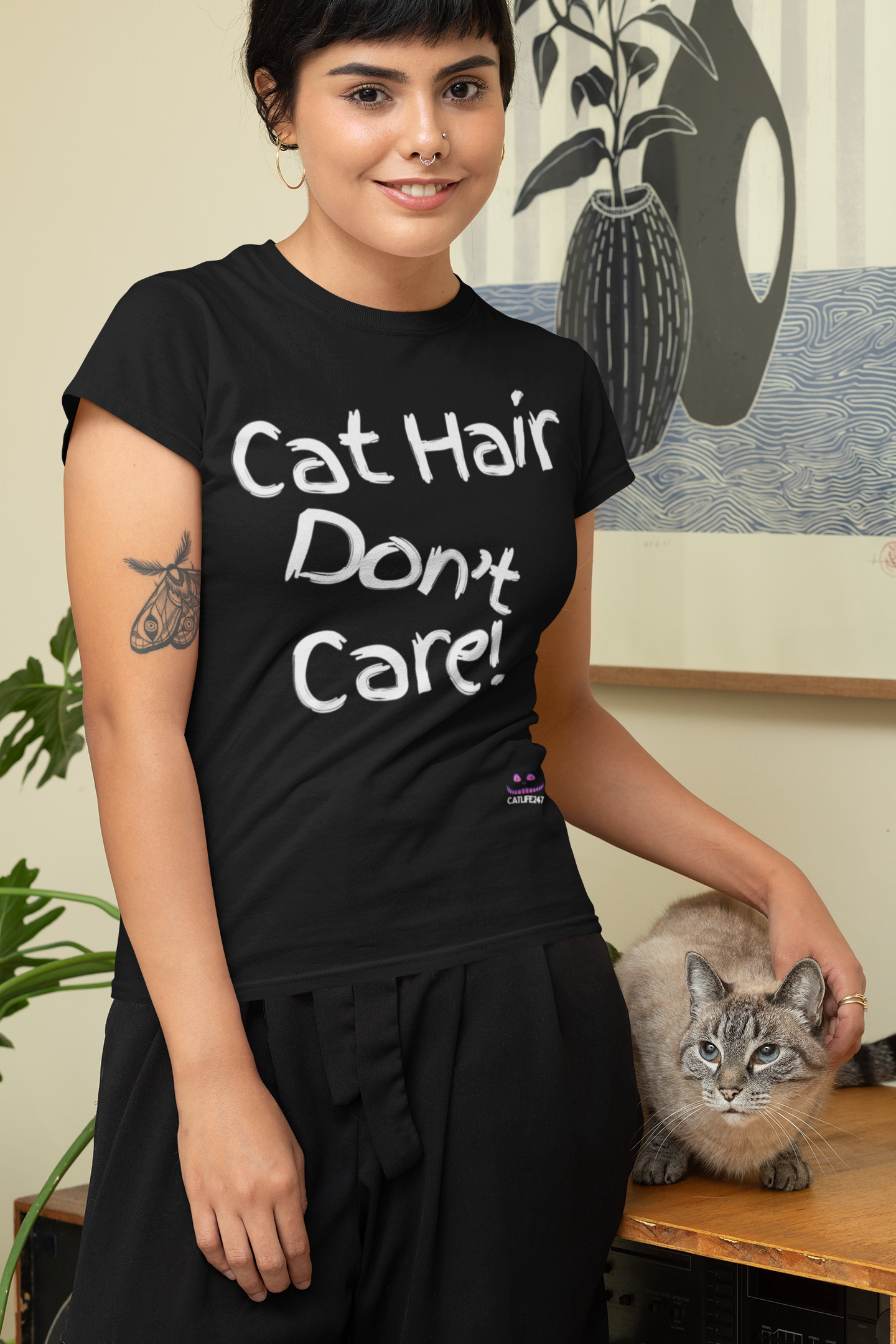 CAT HAIR, DON'T CARE