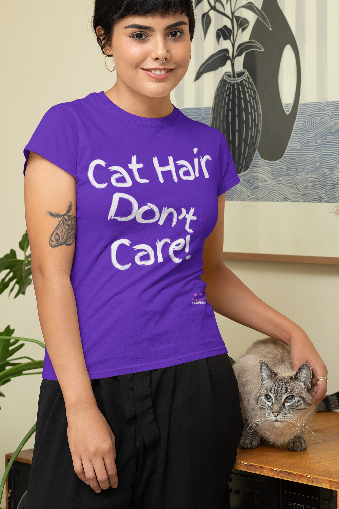 CAT HAIR, DON'T CARE