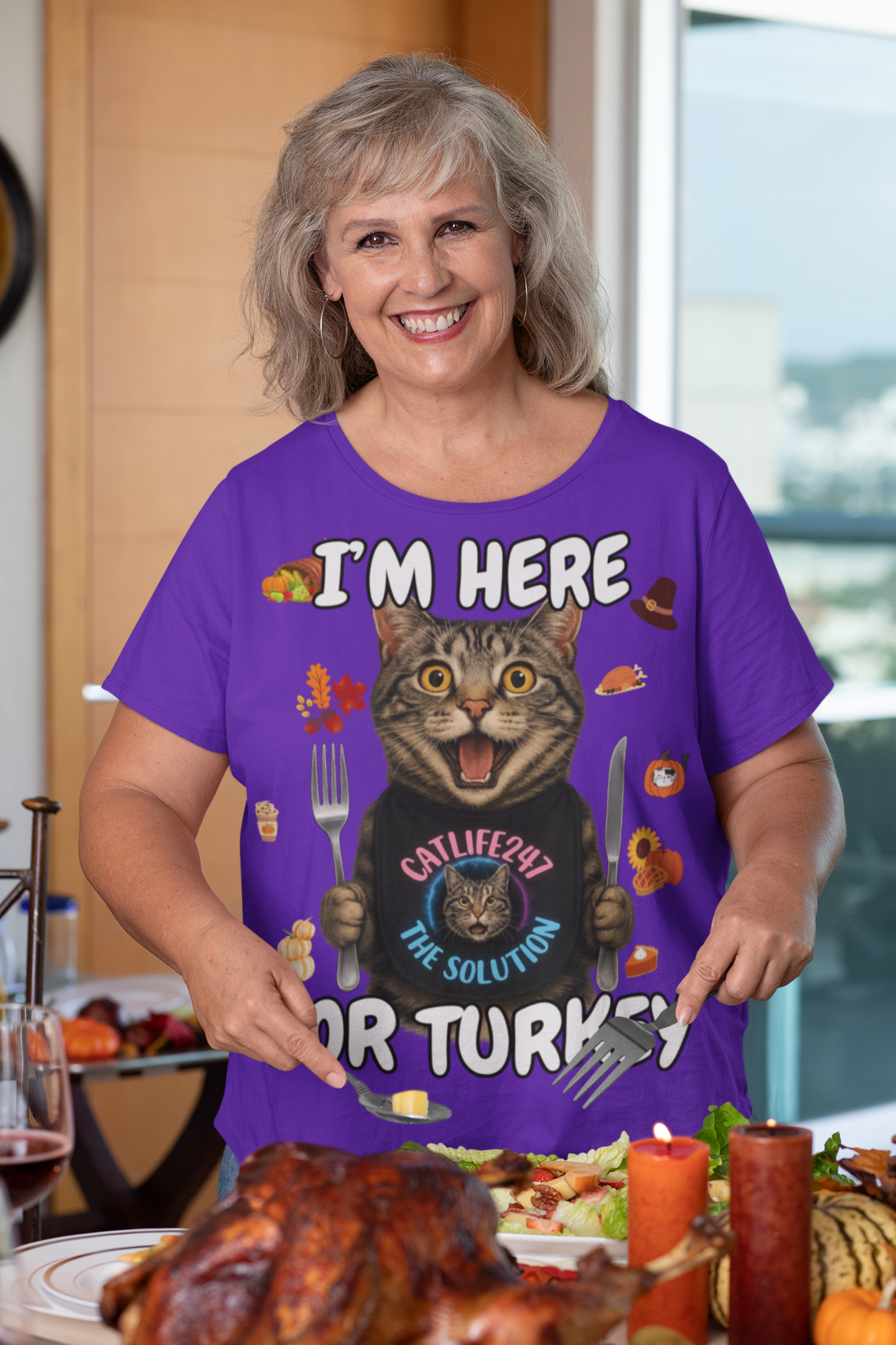 I'M HERE FOR TURKEY