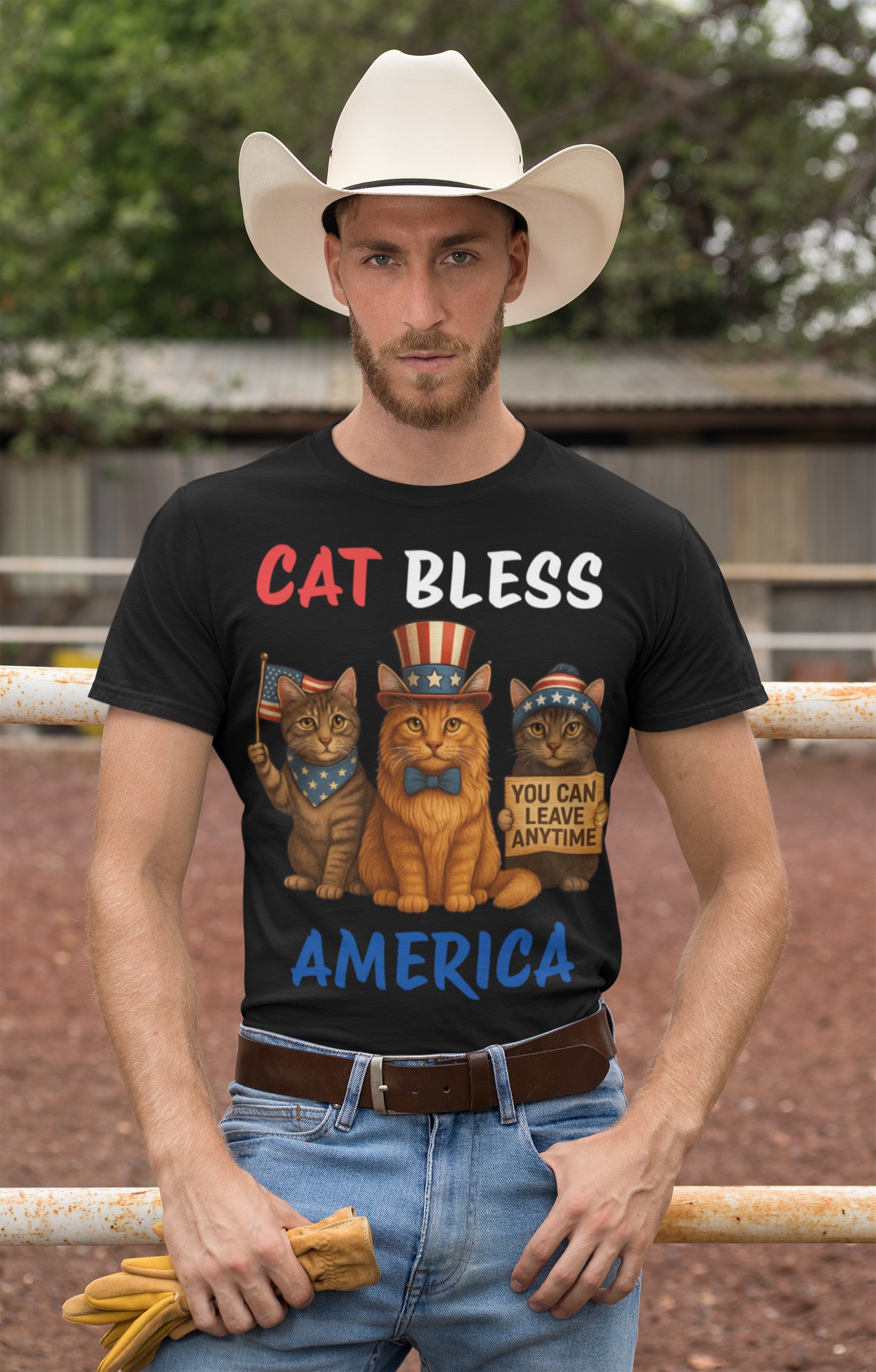 CAT BLESS AMERICA