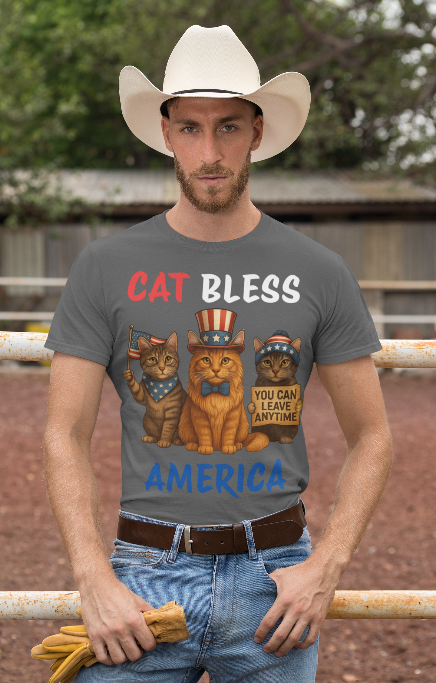 CAT BLESS AMERICA