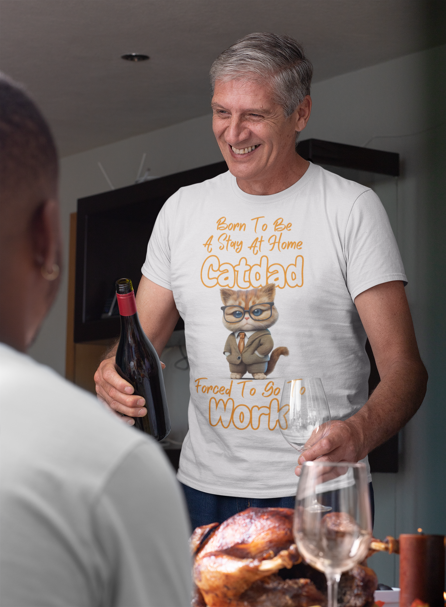 BORN TO BE A STAY AT HOME CATDAD, FORCED TO GO TO WORK