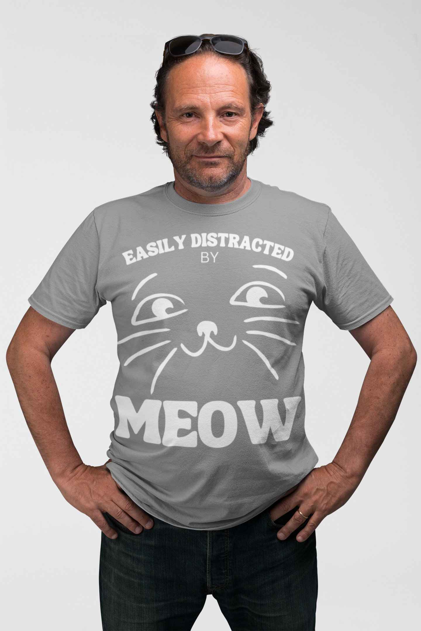 EASILY DISTRACTED BY MEOW