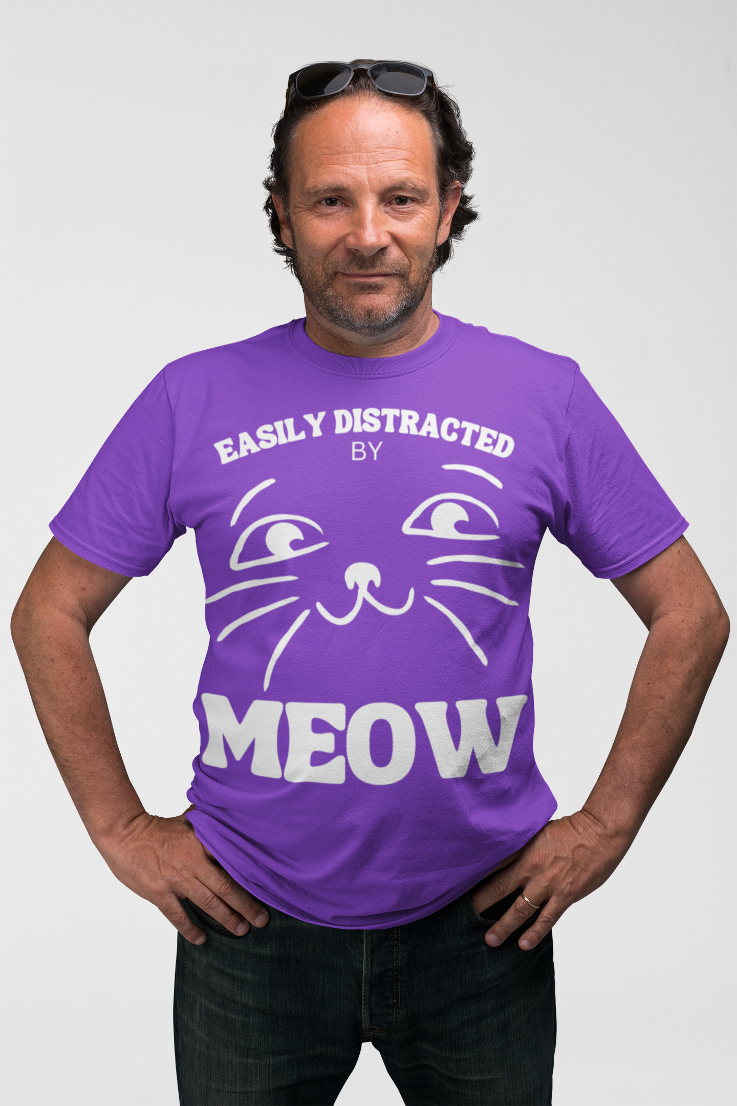 EASILY DISTRACTED BY MEOW