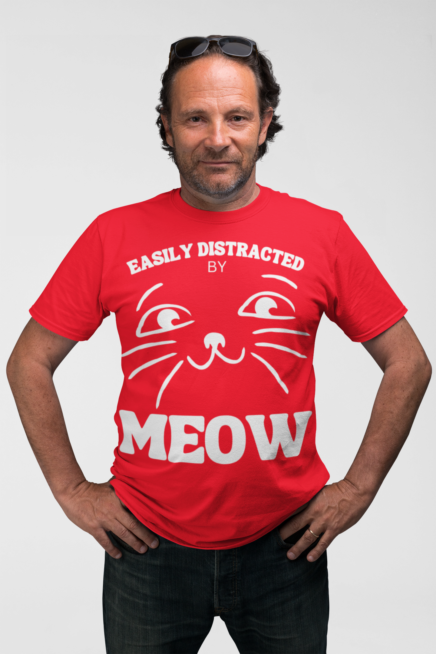 EASILY DISTRACTED BY MEOW