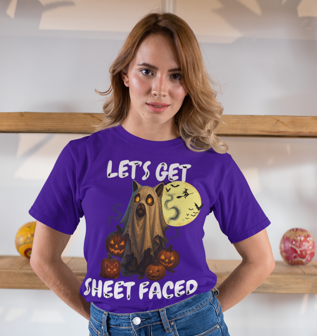 Let's Get Sheet Faced, Halloween Cat