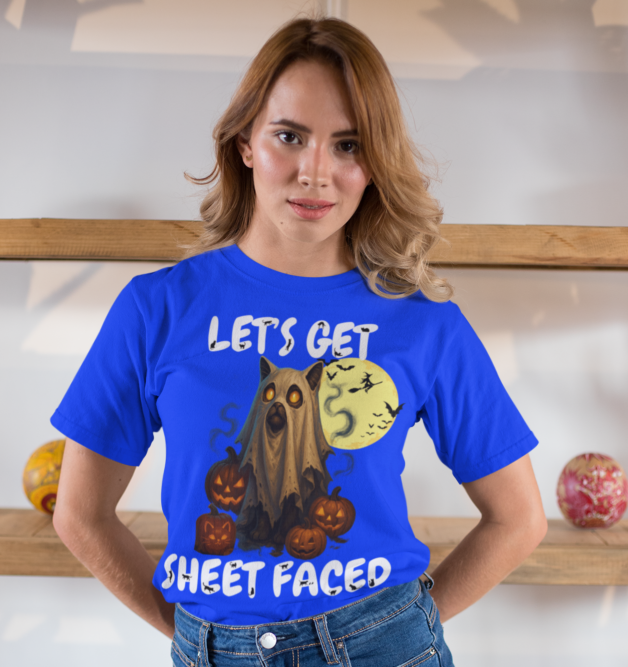 Let's Get Sheet Faced, Halloween Cat